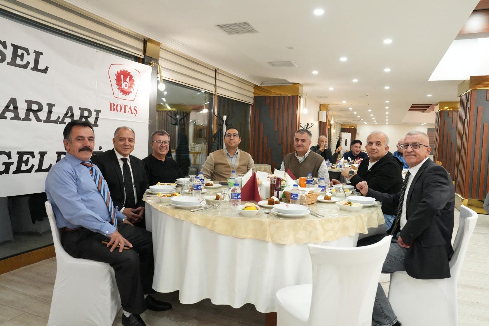 Genel Yönetim Sekreterimiz Ali Haluk Koşar BOTAŞ Geleneksel Emekliler Buluşmasına Katıldı