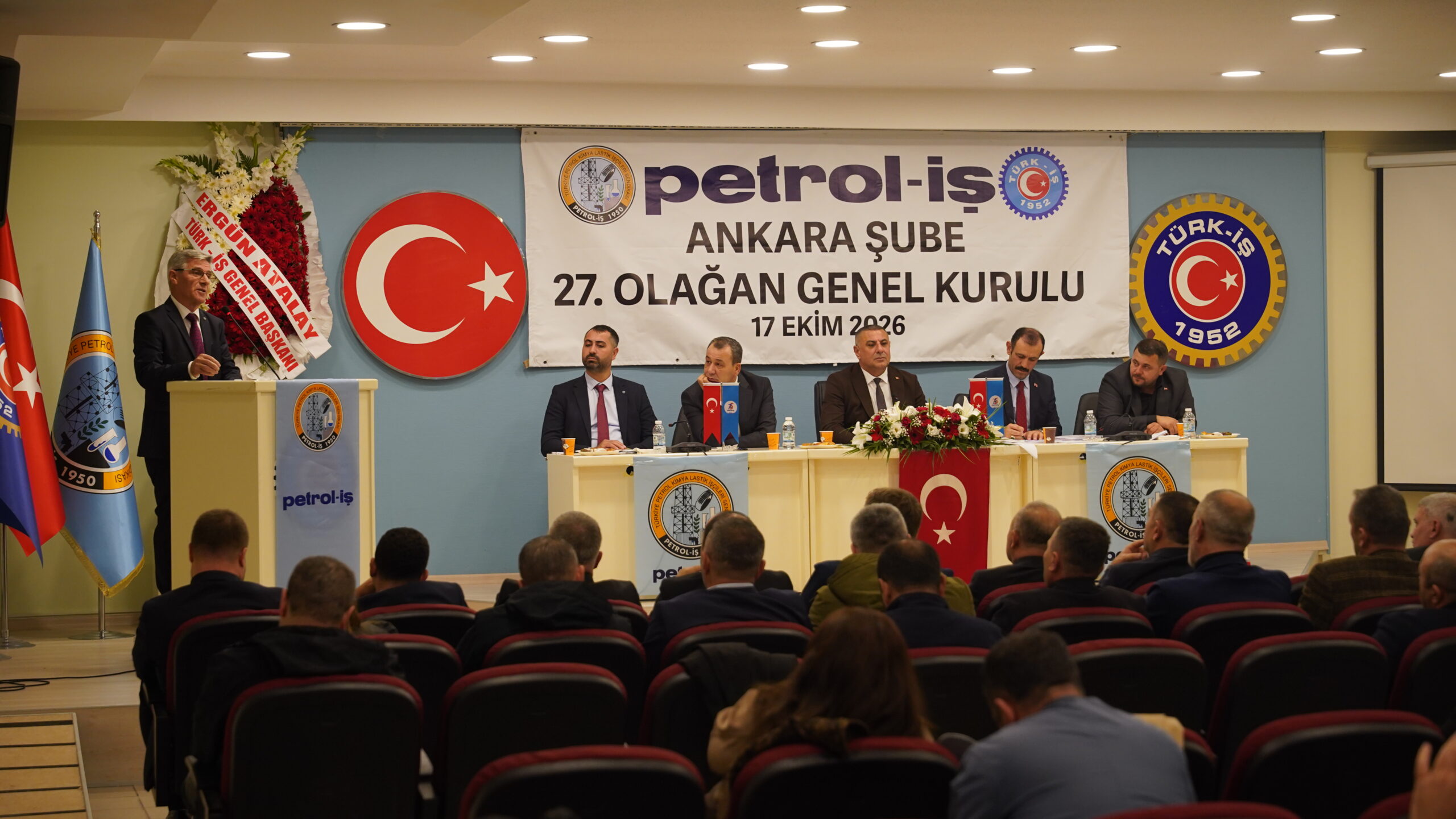 Ankara Şube 27. Olağan Genel Kurulu Yapıldı Murat Yıldırım Yeniden Şube Başkanı