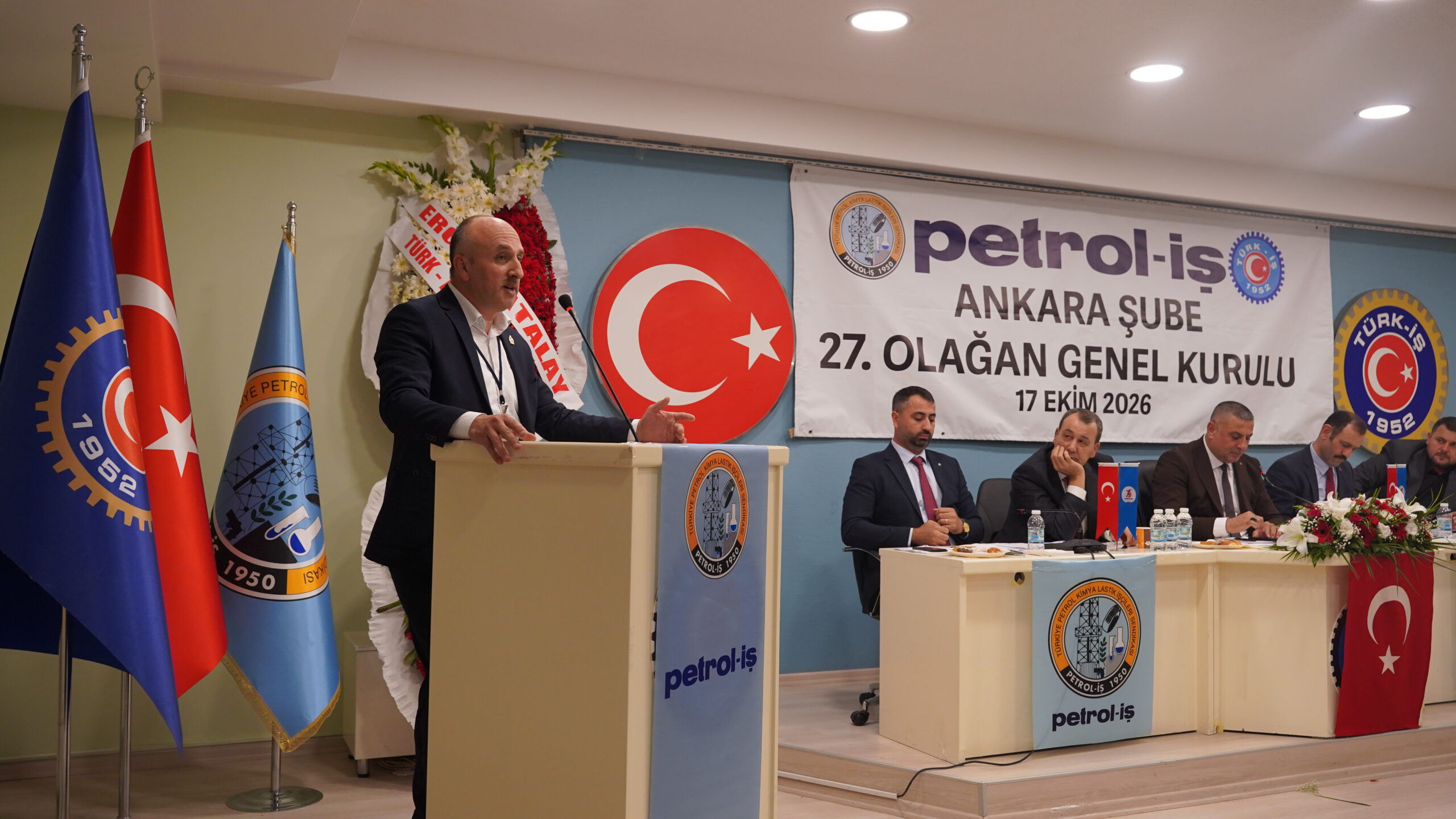 Ankara Şube 27. Olağan Genel Kurulu Yapıldı Murat Yıldırım Yeniden Şube Başkanı