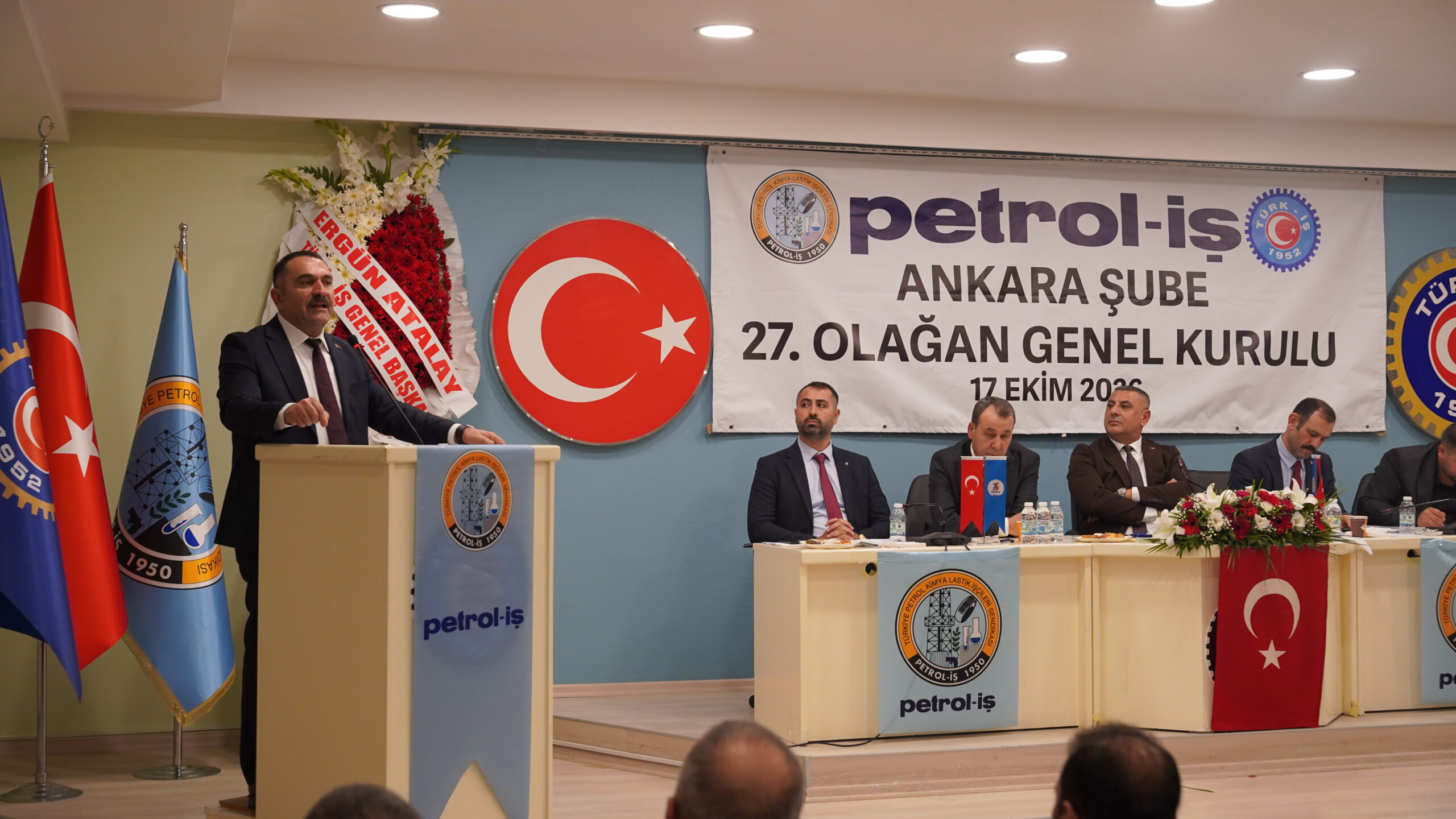 Ankara Şube 27. Olağan Genel Kurulu Yapıldı Murat Yıldırım Yeniden Şube Başkanı