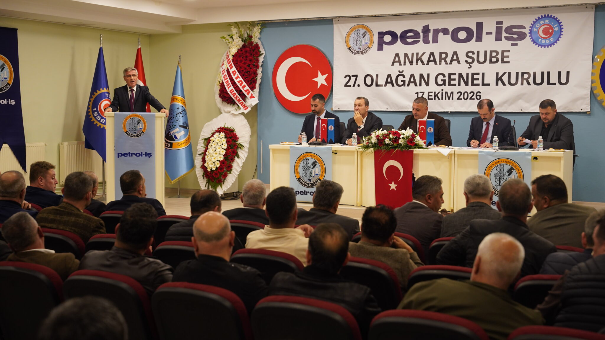 Ankara Şube 27. Olağan Genel Kurulu Yapıldı Murat Yıldırım Yeniden Şube Başkanı
